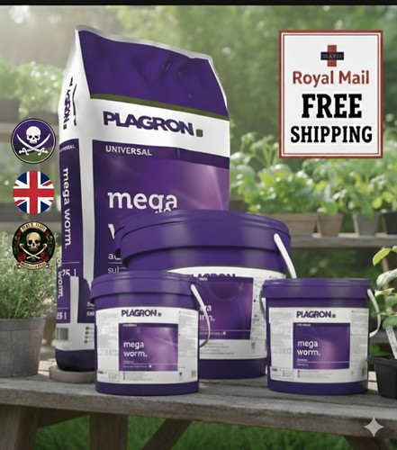 Plagron mega worm castings - plagron,