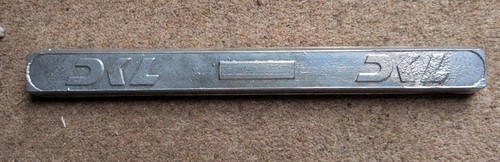 Dkl pewter casting - dkl, bar