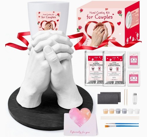 Hand casting kit - hand, holding