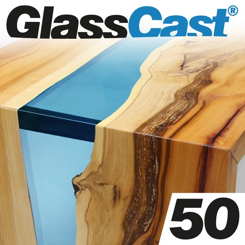 Glasscast river table - 50,