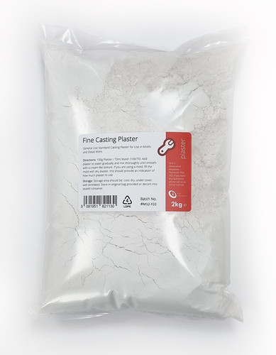 Fine casting plaster paris - of,