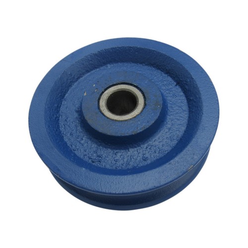 Blue painted 125mm - 125mm, iron