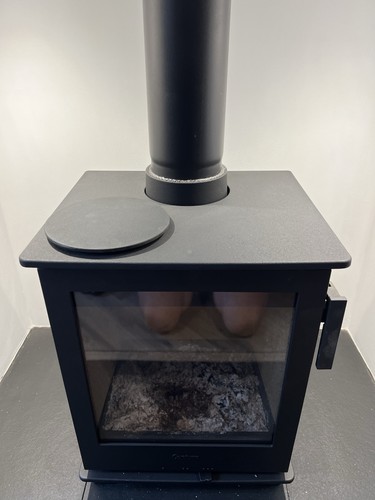 Wood burner hot plate - plate,, log