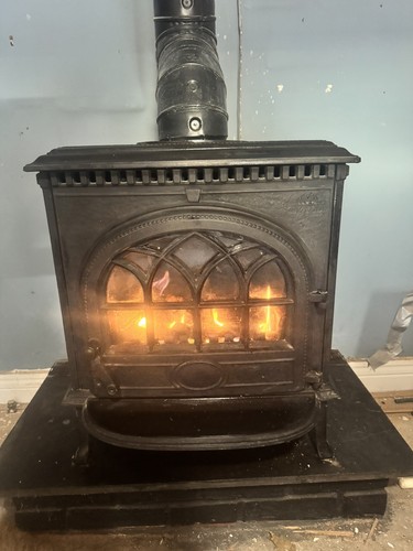 Jotul lpg gas - 3, burning