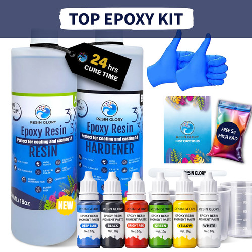 1kg 32oz epoxy resin - kit, +