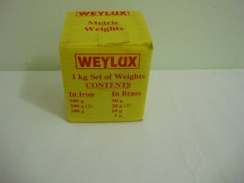 Weylux metric weights 1kg - weights,