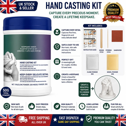 Hand casting kit - hand,